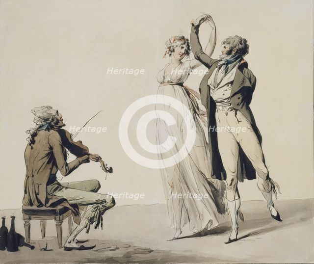The Folly of the Day, 1797. Creator: Louis Leopold Boilly.