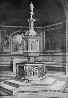The Font in the Church of San Giovanni, Siena 1903