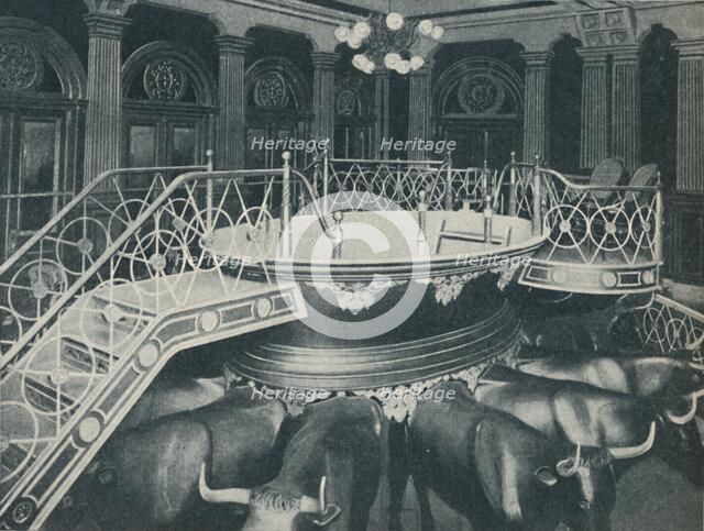 'The Font of Baptism Personal Or By Proxy', c1935. Creator: Unknown.