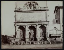 The Fontana dell'Acqua Felice in Rome, c1858. Creator: Jane Martha St. John