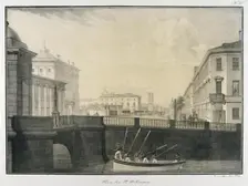 The Fontanka River near the Anichkov Bridge