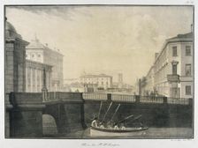 The Fontanka River near the Anichkov Bridge