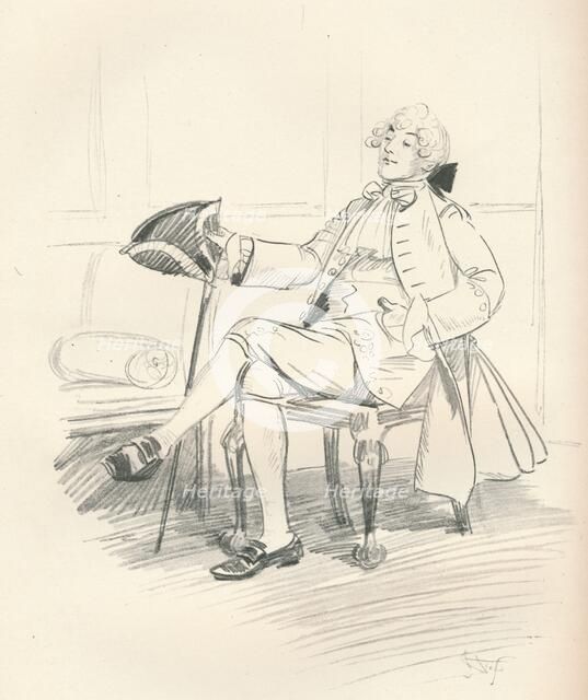 'The Fop', c1917. Artist: Hugh Thomson.