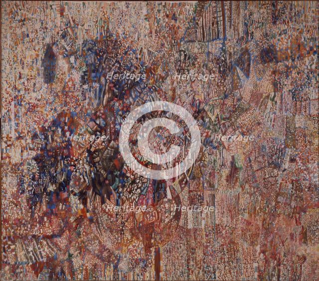 The Formula of Spring, 1928-1929. Artist: Filonov, Pavel Nikolayevich (1883-1941)