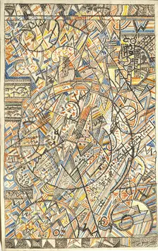 The Formula of the Universe, 1920-1922. Artist: Filonov, Pavel Nikolayevich (1883-1941)