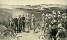 The Formal Surrender of Bloemfontein 1900. Creator: Joseph Finnemore
