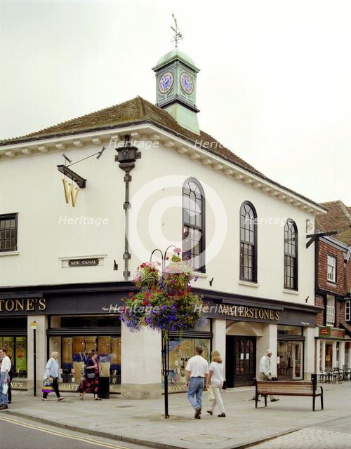The former Assembly Rooms on the corner of High Street and New Canal, Salisbury, Wiltshire, 2000. Artist: M Hesketh Roberts