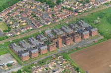 The former Bass Maltings, listed Grade II*, Sleaford, Lincolnshire, 2024. Creator: Robyn Andrews