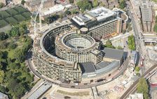 The former BBC Television Centre, London, 2021. Creator: Damian Grady