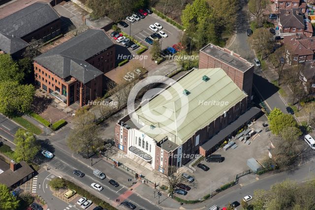 The former Forum Cinema, Palatine Road, Northenden, Manchester, 2021. Creator: Damian Grady.
