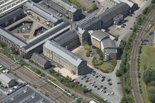 The former Great Western Railway General Office, redeveloped in 1994 and home..., Swindon, 2023. Creator: Robyn Andrews