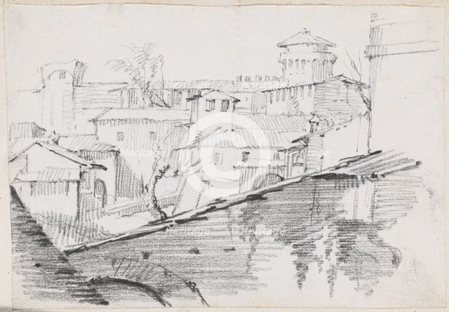 The Forno inside the Walls of the Vatican, 1744/1750. Creator: Joseph-Marie Vien the Elder.