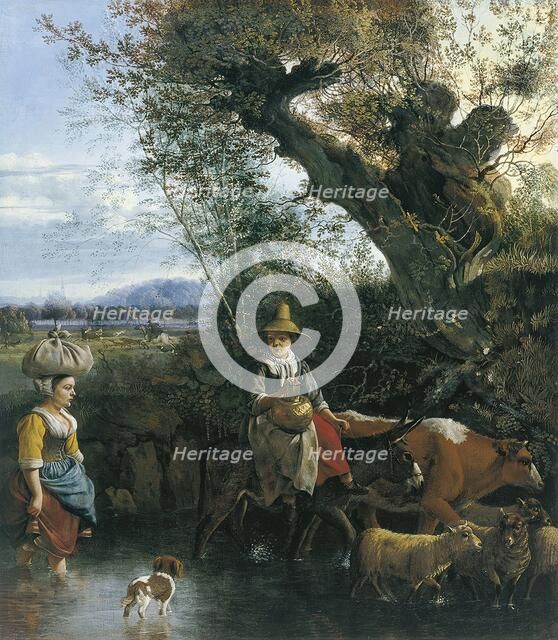 The Ford, 1672. Creator: Jan Siberechts.