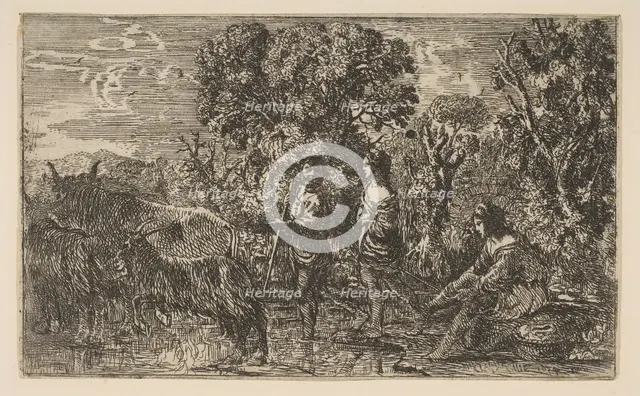 The Ford, 1634. Creator: Claude Lorrain.