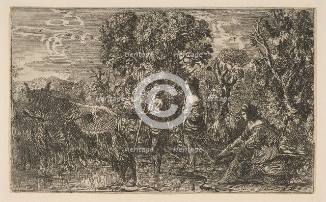 The Ford, 1634. Creator: Claude Lorrain.