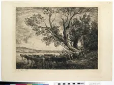 The Ford, 1865. Artist: Charles Francois Daubigny