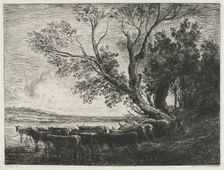 The Ford, 1865. Creator: Charles François Daubigny (French, 1817-1878); CADART & LUQUET
