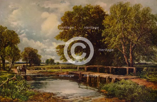 'The Ford', 1890, (1938). Artist: Edmund Morison Wimperis.