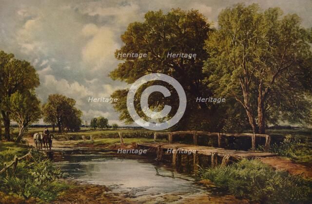 'The Ford', 1890, (1938). Artist: Edmund Morison Wimperis.