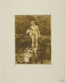 The Ford, 1912. Creator: Anders Leonard Zorn