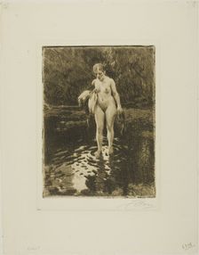 The Ford, 1912. Creator: Anders Leonard Zorn