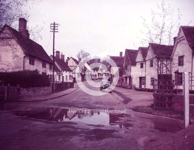 The ford, Kersey, Suffolk, c1955. Creator: Arthur Charles Kirby Ware.