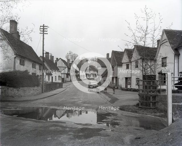 The ford, Kersey, Suffolk, c1955.  Creator: Arthur Charles Kirby Ware.