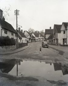 The ford, Kersey, Suffolk, c1955. Creator: Arthur Charles Kirby Ware
