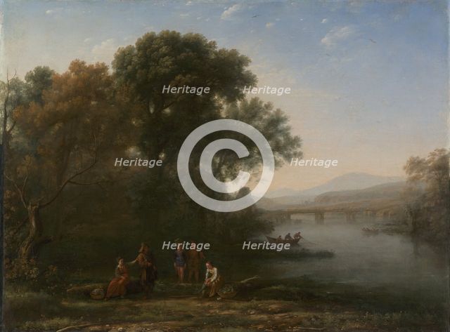 The Ford, possibly 1636. Creator: Claude Lorrain.