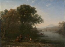 The Ford, possibly 1636. Creator: Claude Lorrain