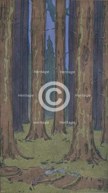 'The Forest', 1901. Artist: Peter Behrens.