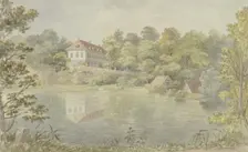 The forest house in Wilhelmstal near Eisenach, c1800-1806. Creator: Georg Melchior Kraus