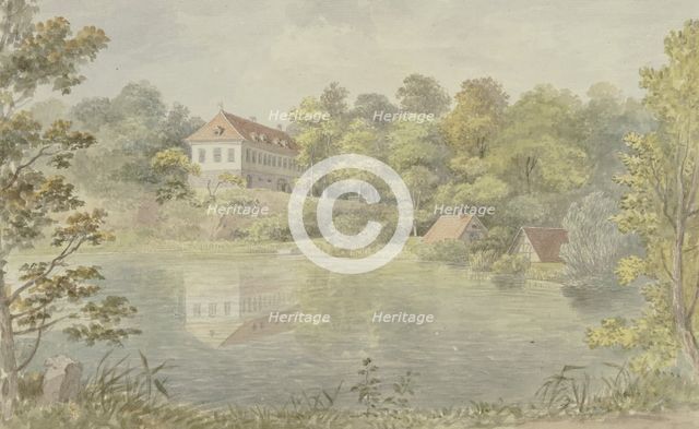 The forest house in Wilhelmstal near Eisenach, c1800-1806. Creator: Georg Melchior Kraus.