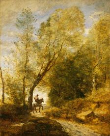 The Forest of Coubron, 1872. Creator: Jean-Baptiste-Camille Corot