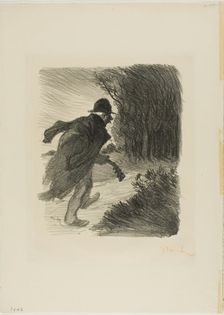 The Forest Singer, 1897. Creator: Theophile Alexandre Steinlen