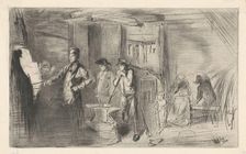 The Forge, 1861. Creator: James Abbott McNeill Whistler