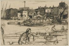The Forge, 1861. Creator: James Abbott McNeill Whistler