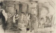 The Forge, 1861. Creator: James Abbott McNeill Whistler