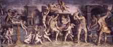 The Forge of Vulcan, 1556-1557. Artist: Vasari, Giorgio (1511-1574)