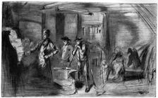 The Forge c1860 (1904).Artist: James Abbott McNeill Whistler