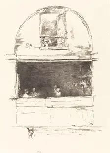 The Forge, Passage du Dragon, 1894. Creator: James Abbott McNeill Whistler