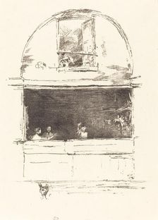 The Forge, Passage du Dragon, 1894. Creator: James Abbott McNeill Whistler