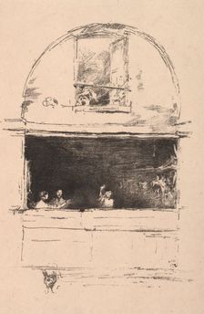 The Forge, Passage du Dragon, 1894. Creator: James McNeill Whistler (American, 1834-1903)