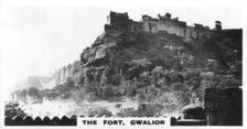The fort, Gwalior, Madhya Pradesh, India, c1925