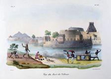 The Fort of Vellour (Vellore) India, 1828. Artist: Marlet et Cie