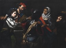 The Fortune Teller, 1626. Creator: Valentin de Boulogne