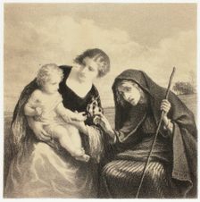 The Fortune Teller, 1857. Creator: William Morris Hunt