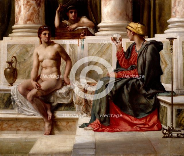 The Fortune Teller, 1877. Creator: Edward John Poynter.