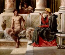 The Fortune Teller, 1877. Creator: Edward John Poynter