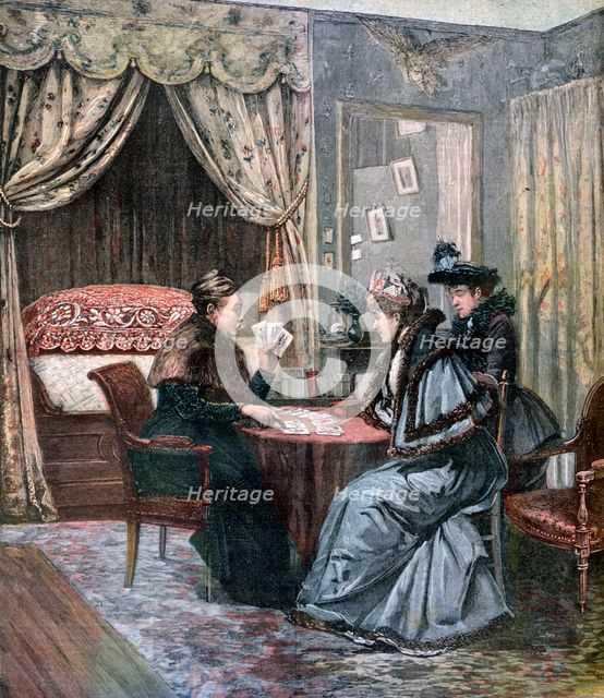 'The Fortune Teller', 1892. Artist: Unknown